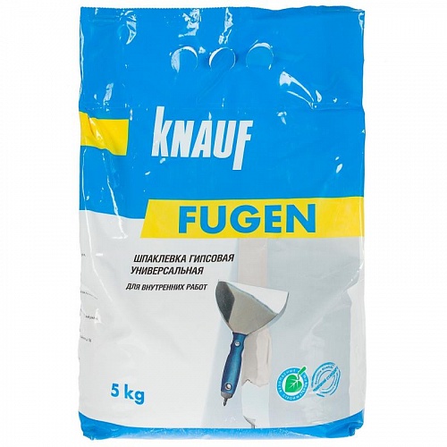Шпаклёвка гипсовая Knauf Фуген, 5 кг